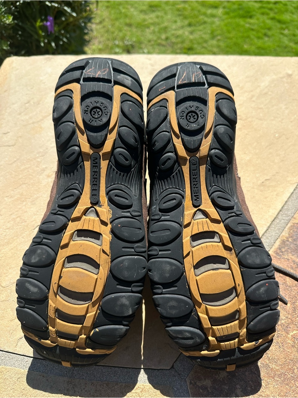 Merrell Brown Hiking Boots - Men's Durable Trail Shoes Size 13 - Picture 6 of 7